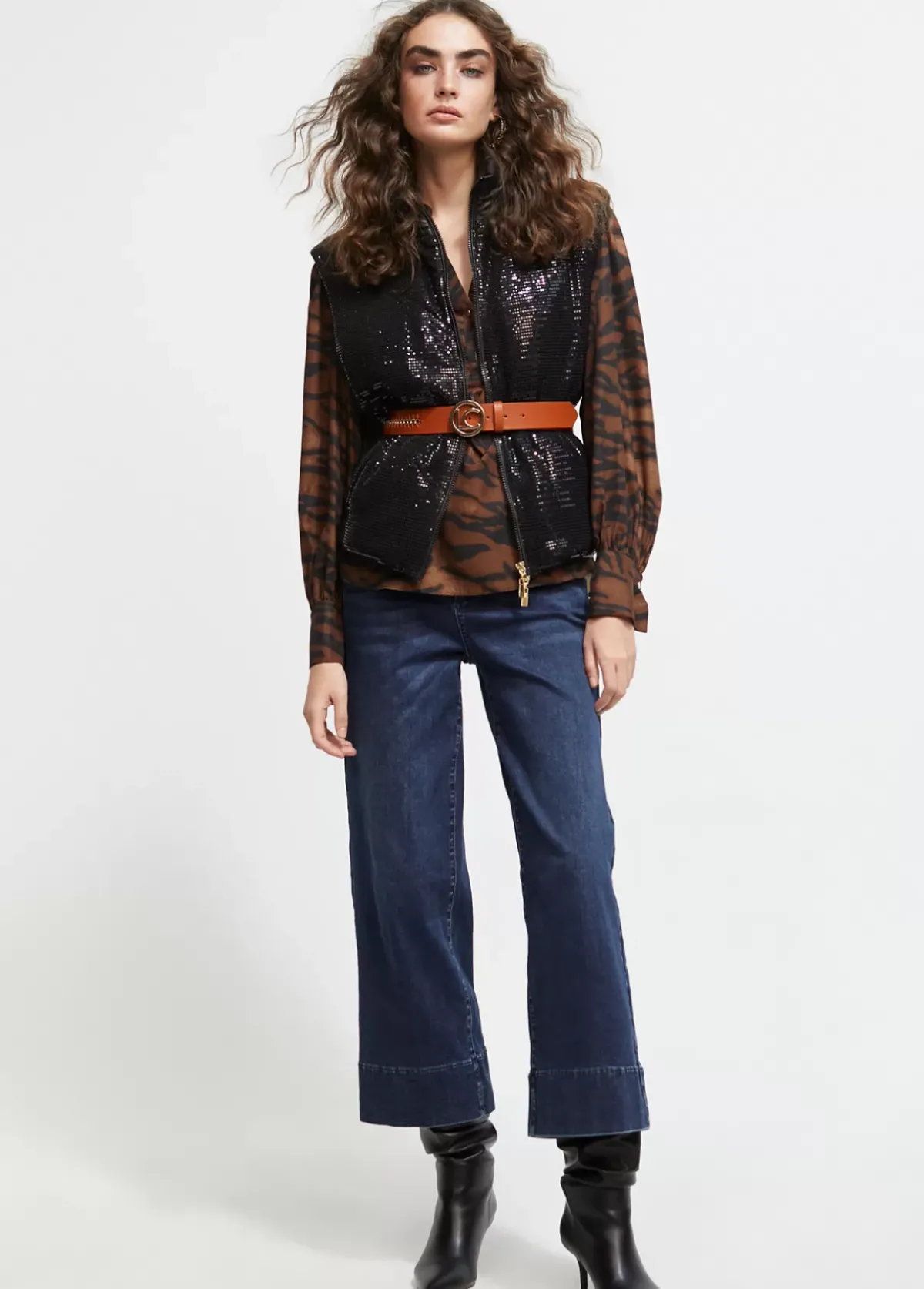 Best Chaleco efecto lentejuela Chalecos