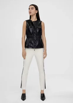 Sale Chaleco efecto piel Chalecos