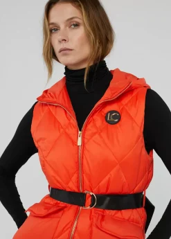 Clearance Chaleco largo acolchado Chalecos