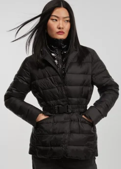 Online Chaqueta acolchada con cinturón Abrigos Y Cazadoras|Chaquetas Y Gabardinas