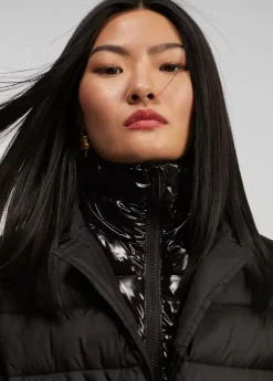 Online Chaqueta acolchada con cinturón Abrigos Y Cazadoras|Chaquetas Y Gabardinas