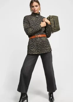 New Chaqueta animal print Animal Print|Abrigos Y Cazadoras