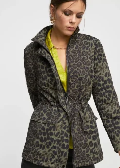 New Chaqueta animal print Animal Print|Abrigos Y Cazadoras