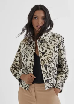 Online Chaqueta corta animal print Chaquetas Y Gabardinas|Americanas Y Blazers