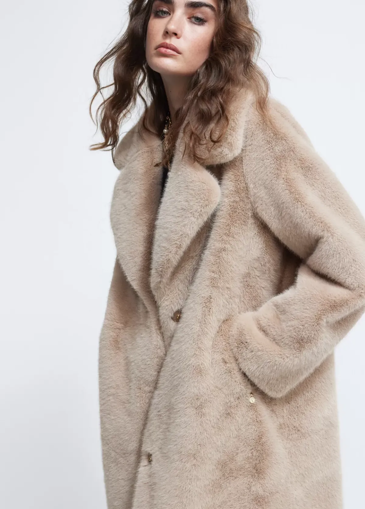 Outlet Chaqueta de pelo Abrigos Y Cazadoras