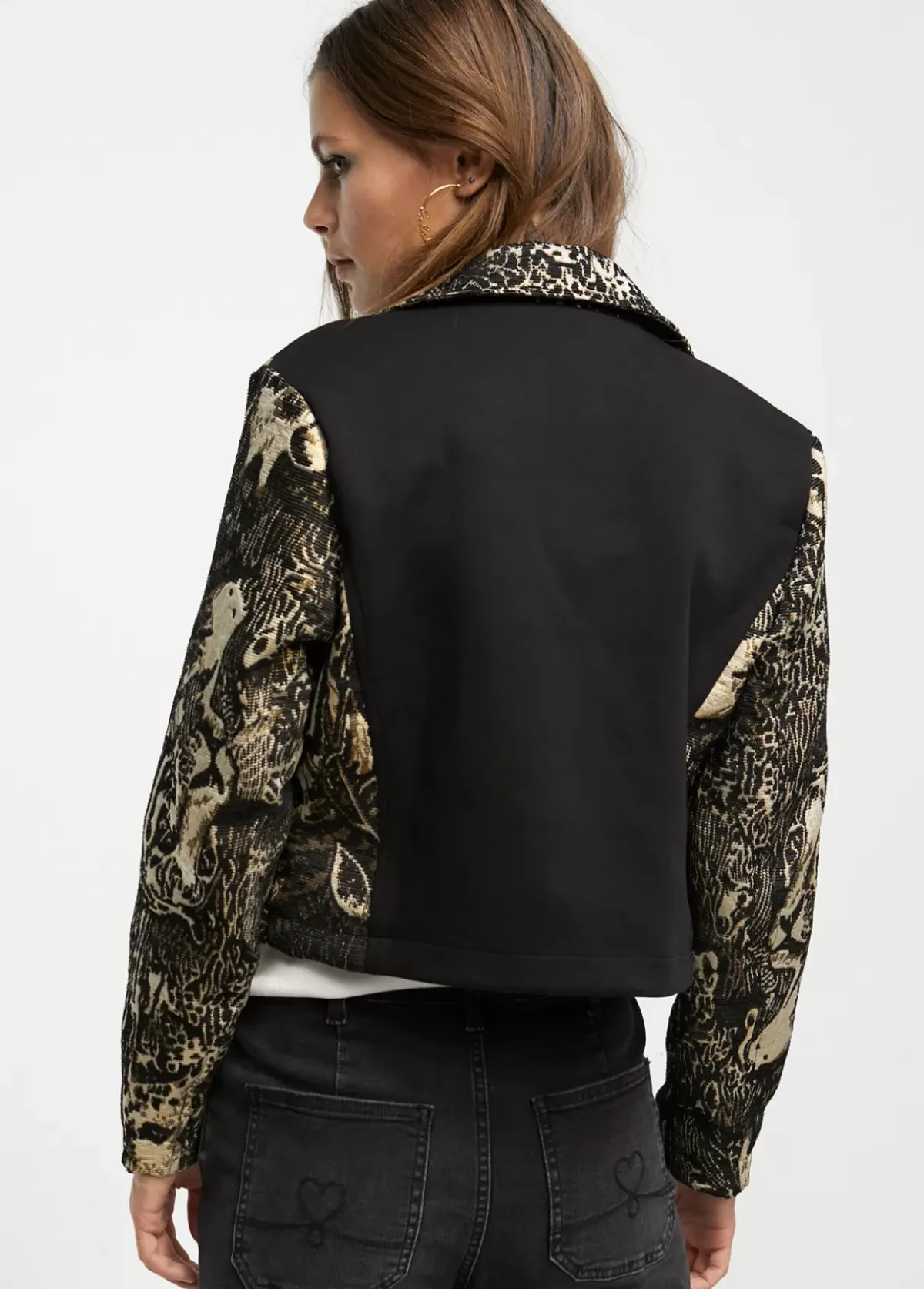 Best Chaqueta Jacquard animal Animal Print|Abrigos Y Cazadoras