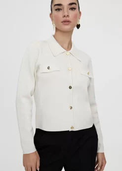 Outlet Chaqueta punto con botones Chaquetas Y Gabardinas|Punto
