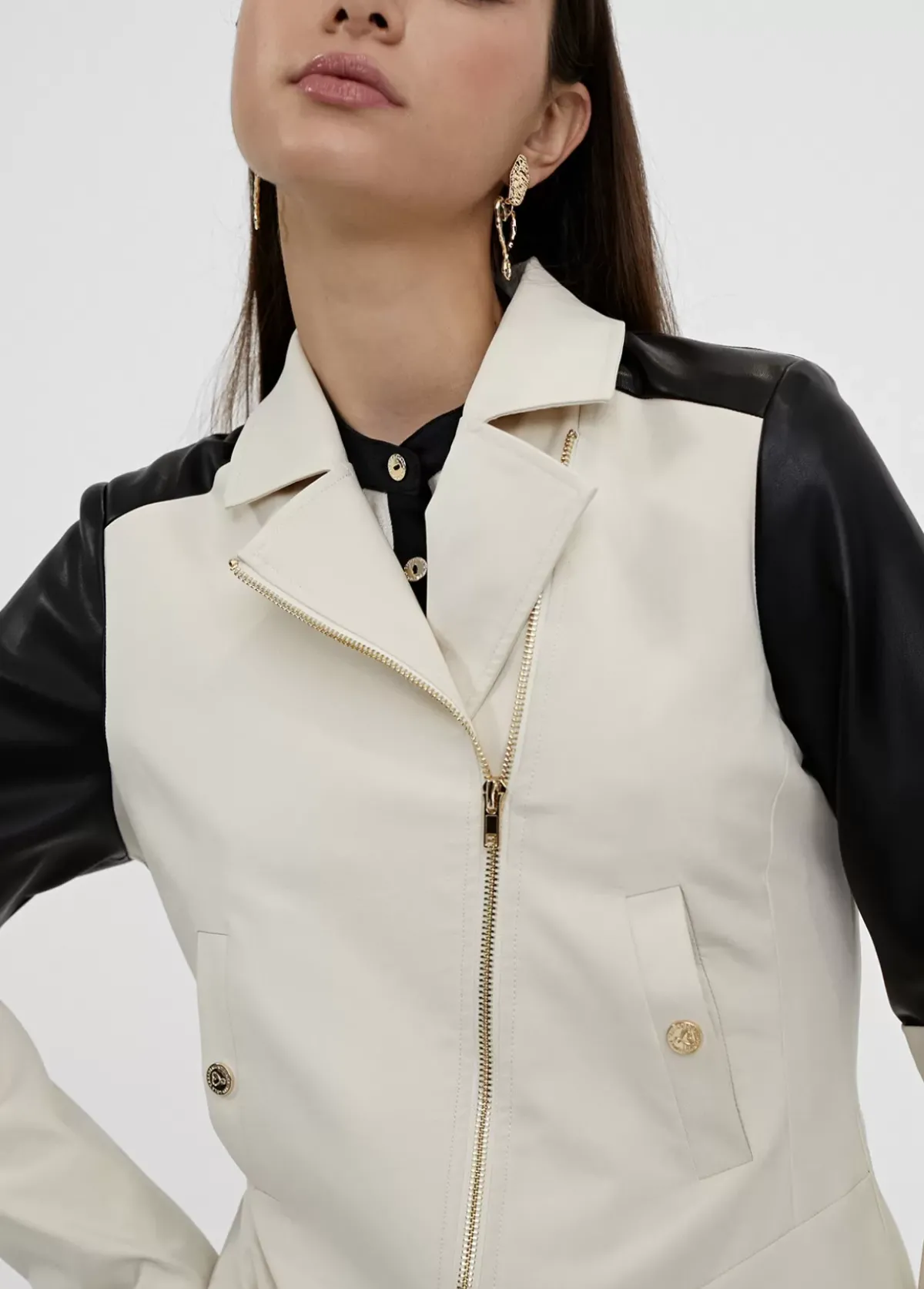 Sale Chaqueta tipo perfecto Chaquetas Y Gabardinas|Americanas Y Blazers