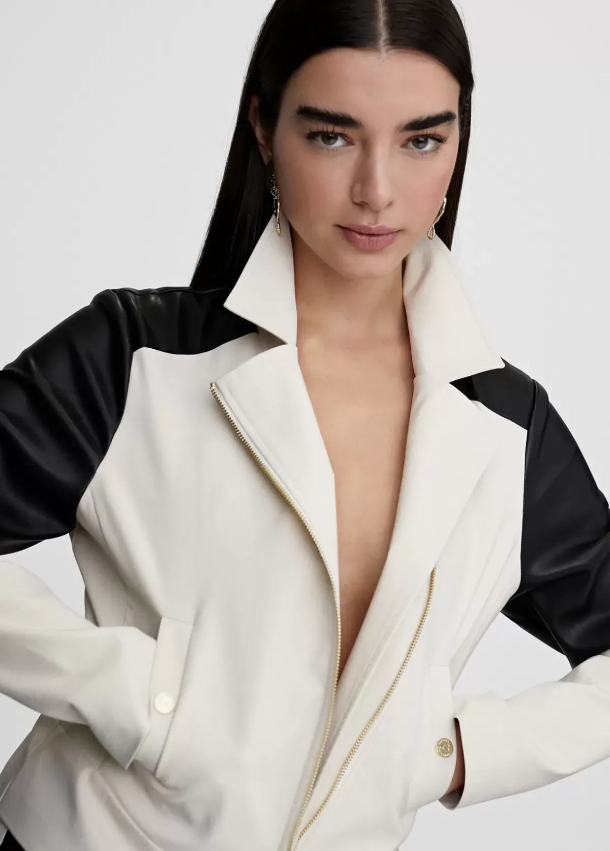 Sale Chaqueta tipo perfecto Chaquetas Y Gabardinas|Americanas Y Blazers