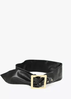 New Cinturón ancho con maxi hebilla Accesorios