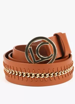 Clearance Cinturón cadena dorada Cinturones