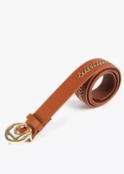 Clearance Cinturón cadena dorada Cinturones