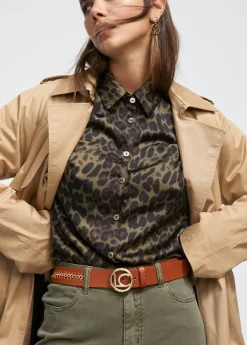 Clearance Cinturón cadena dorada Cinturones