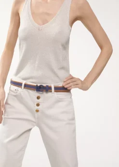 Cinturón estrecho canvas Accesorios