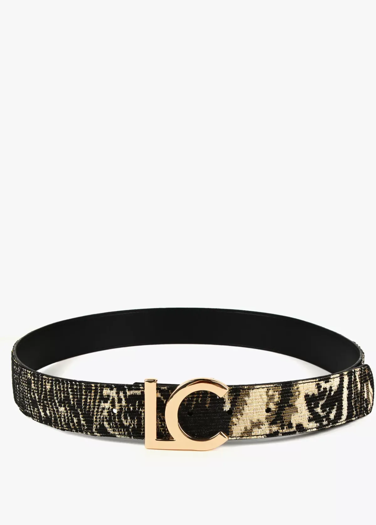 Sale Cinturón jacquard Animal Print|Cinturones