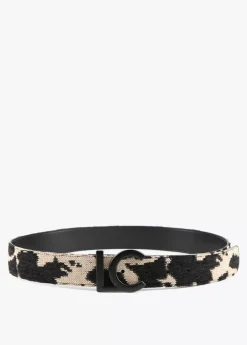 Cinturón reversible animal Animal Print|Cinturones