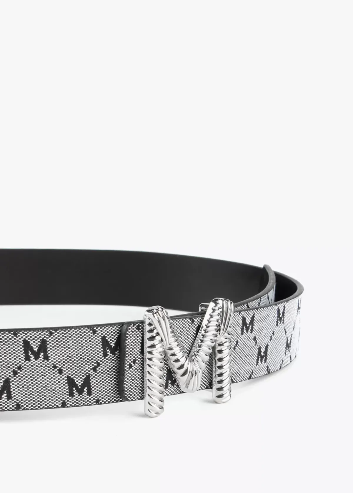 Outlet Cinturón reversible gris y negro Cinturones