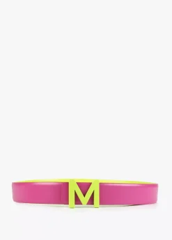Outlet Cinturón reversible hebilla fluor Accesorios