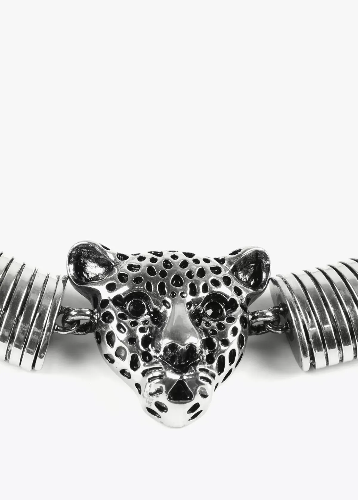Discount Collar cabeza leopardo Bisuteria