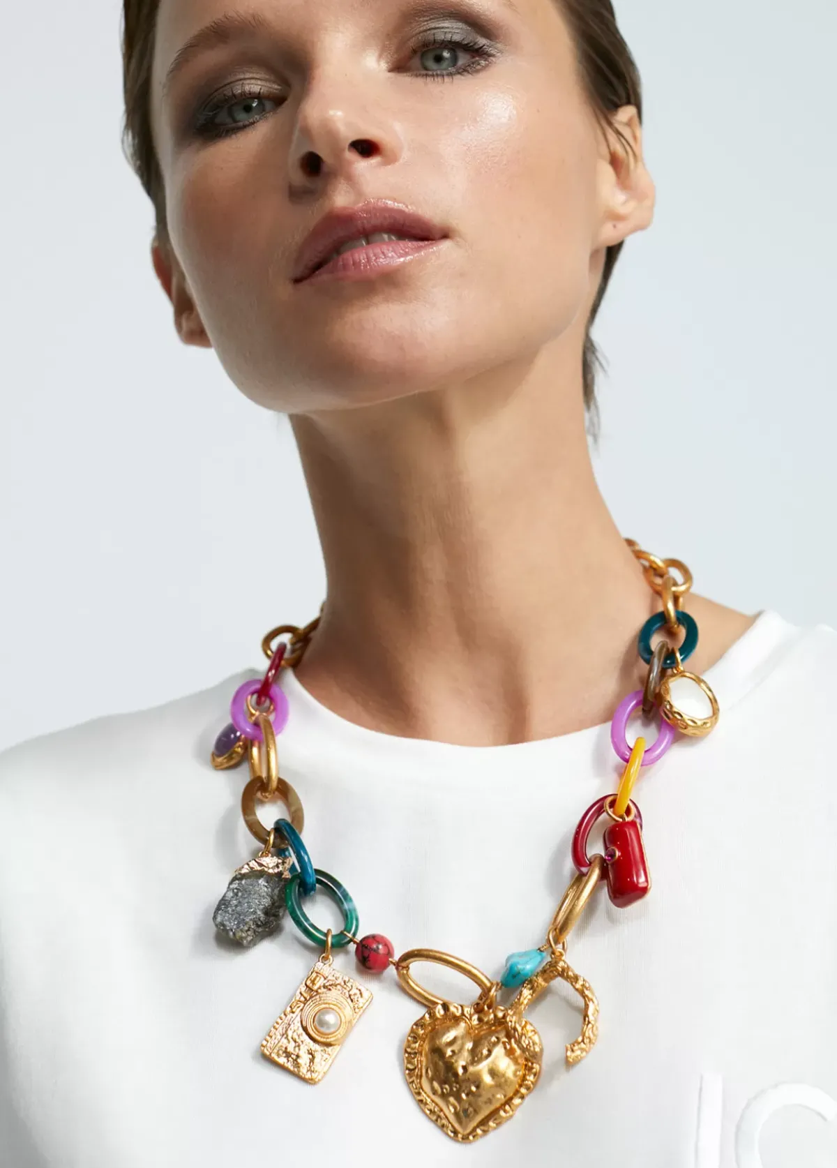 Clearance Collar colores y charms Collares