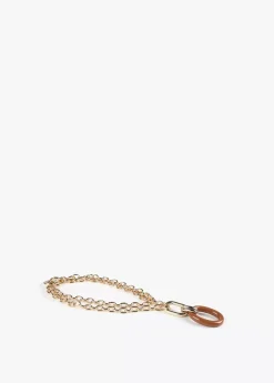 Hot Collar doble cadena y colgante Bisuteria