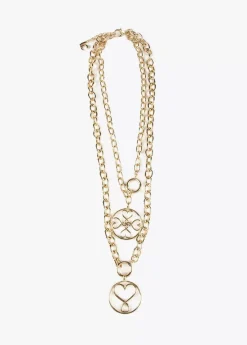 Discount Collar doble medalla Collares