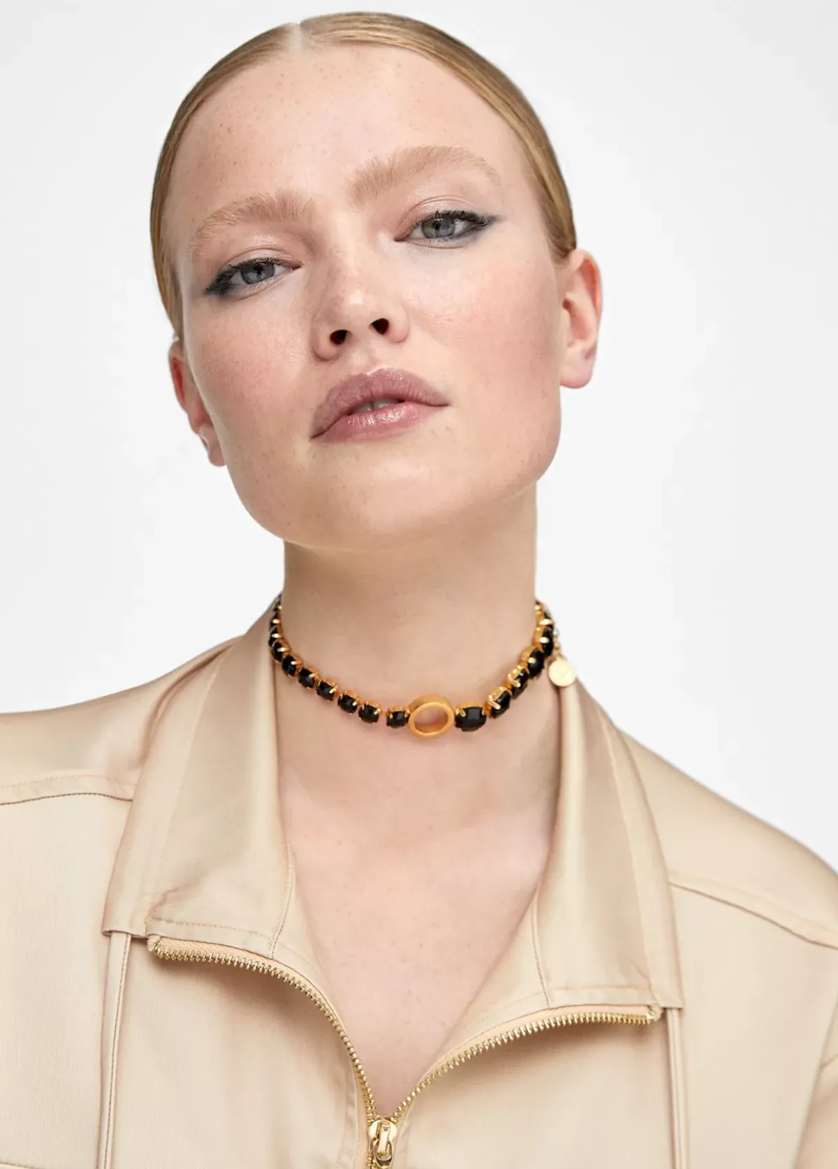 Best Collar gargantilla de cristales Bisuteria