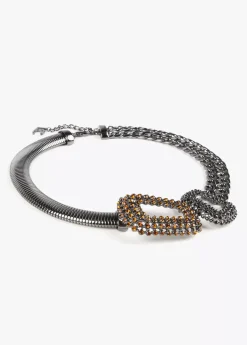 Online Collar gargantilla doble pieza Collares