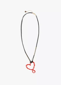 Online Collar largo corazón infinito Bisuteria