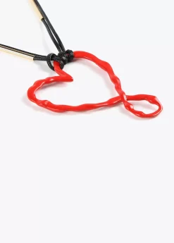 Online Collar largo corazón infinito Bisuteria