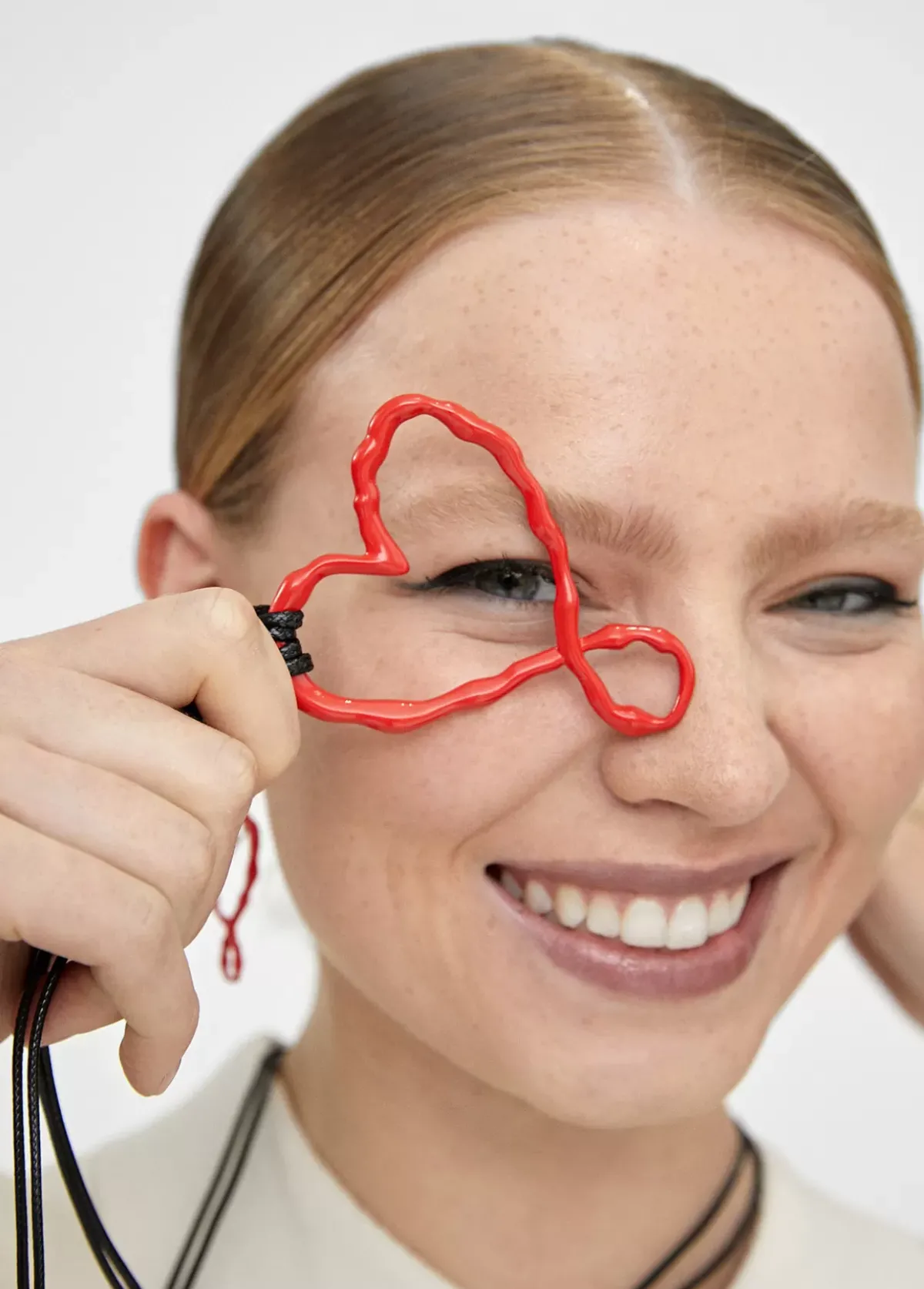 Online Collar largo corazón infinito Bisuteria