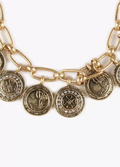 Sale Collar monedas colgantes Collares