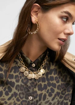 Sale Collar monedas colgantes Collares