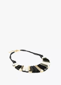 Sale Collar multi piezas tricolor Bisuteria