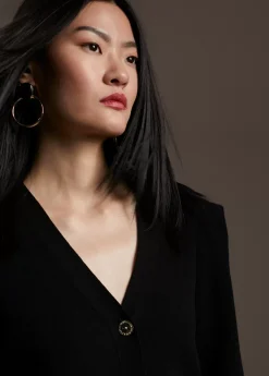 Online Cárdigan con hombreras Punto