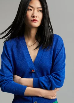 Online Cárdigan detalle botones Punto