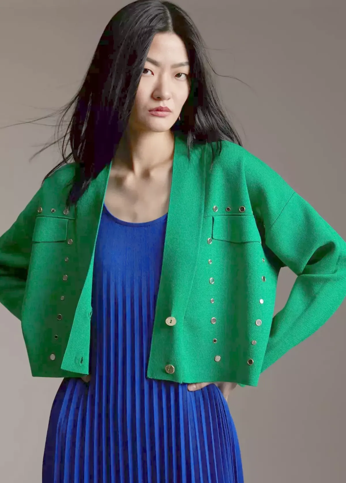 Discount Cárdigan detalle espejos Punto