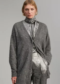 Outlet Cárdigan detalle joyas Punto