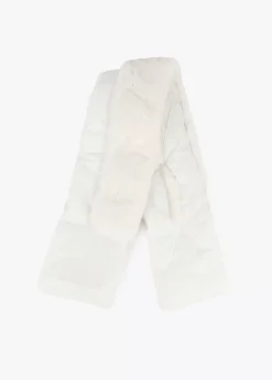 Online Cuello acolchado y pelo efecto piel Bufandas Y Pañuelos