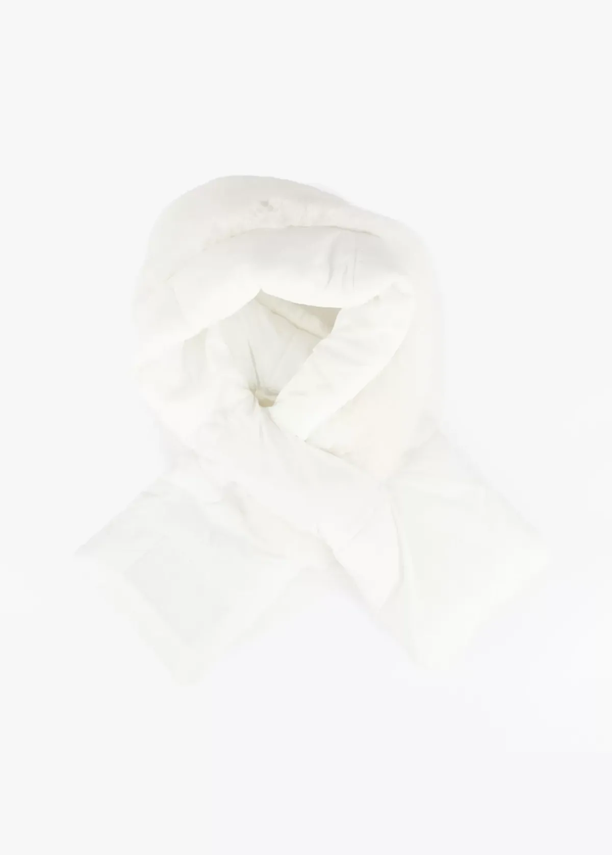 Online Cuello acolchado y pelo efecto piel Bufandas Y Pañuelos