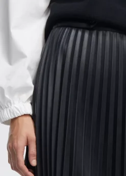 Hot Falda efecto piel Vestidos Y Faldas