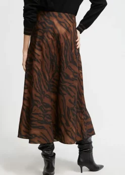 Outlet Falda estampado animal Animal Print|Vestidos Y Faldas