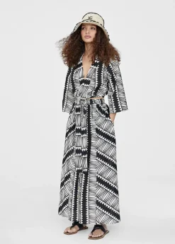 Hot Falda midi estampada Vestidos Y Faldas