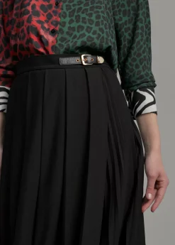 Online Falda midi plisada Vestidos Y Faldas