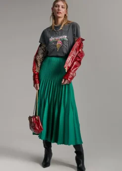 Hot Falda plisada Vestidos Y Faldas