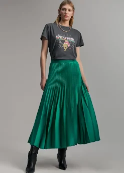 Hot Falda plisada Vestidos Y Faldas