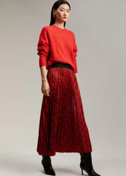 Clearance Falda plisada monograma Vestidos Y Faldas