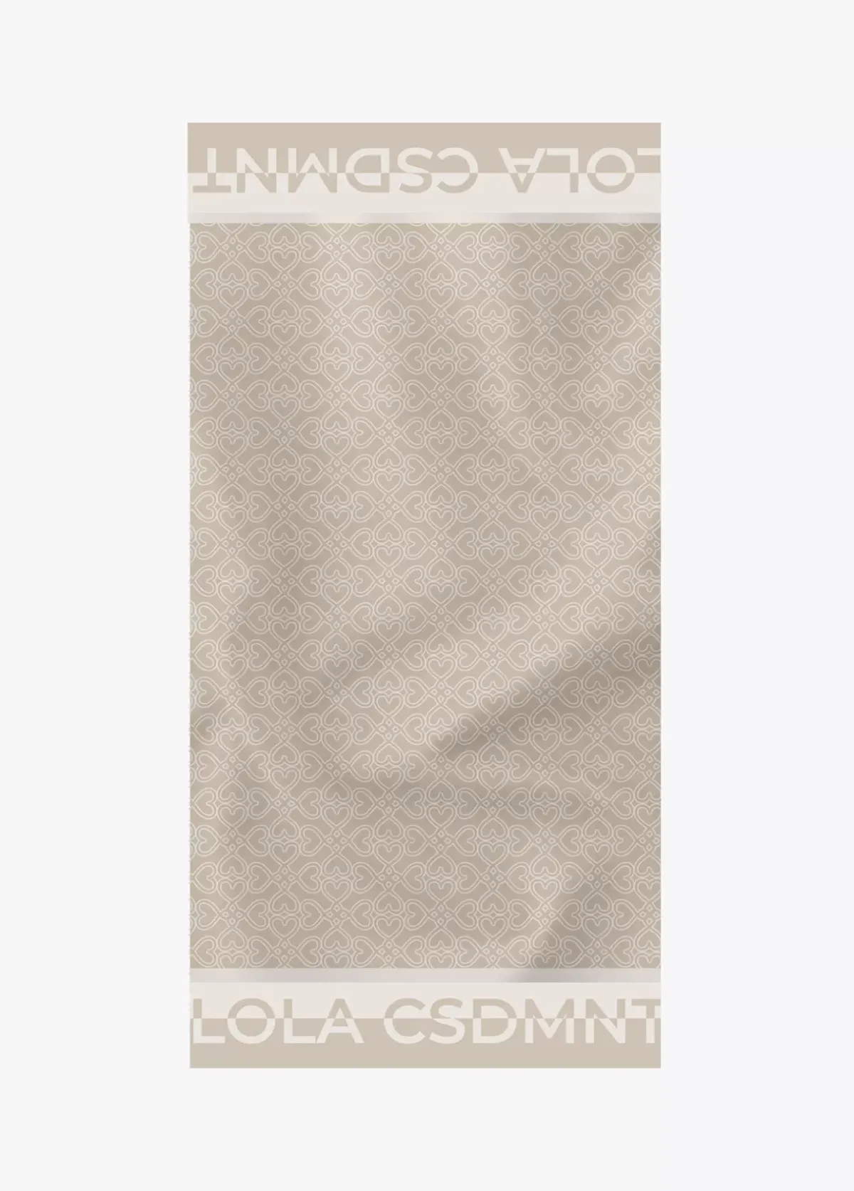 Clearance Fular crudo corazones infinitos Animal Print|Bufandas Y Pañuelos