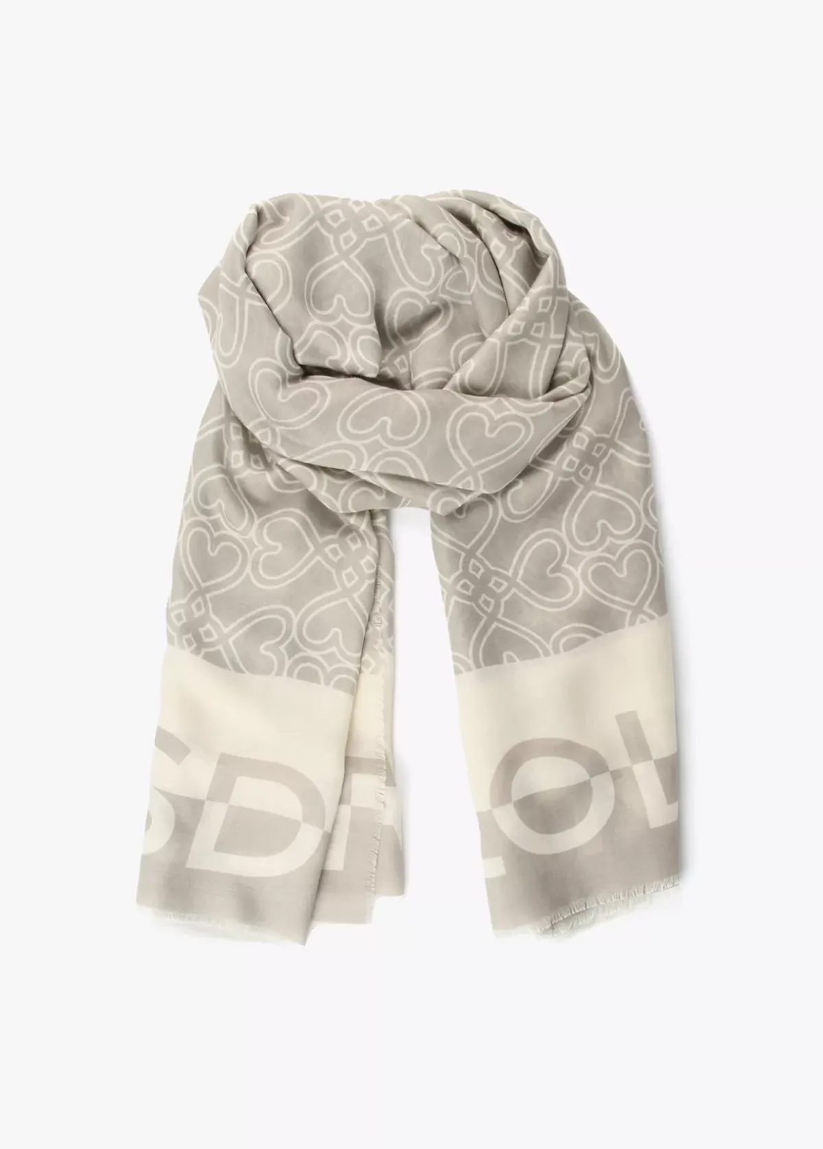 Clearance Fular crudo corazones infinitos Animal Print|Bufandas Y Pañuelos