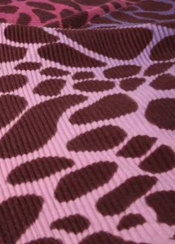 Fular plisado animal print Animal Print|Bufandas Y Pañuelos